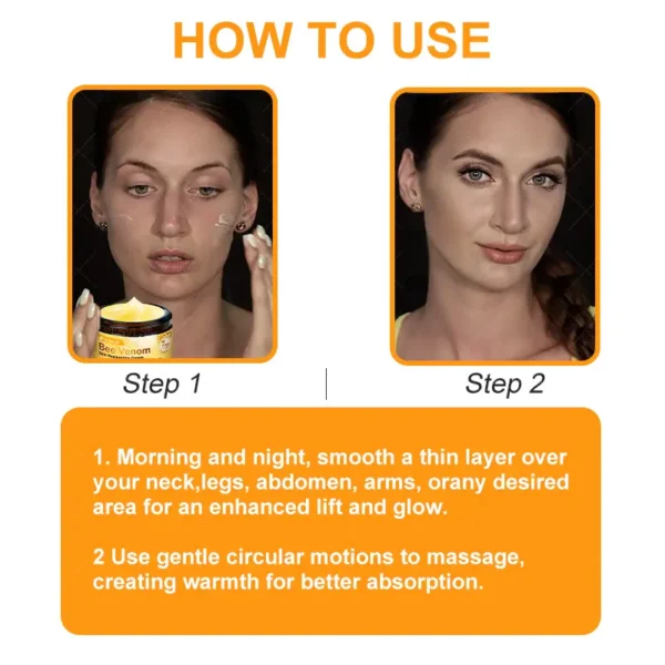 ✨ Radiant, Firm & Supple ✨ TAILEDEN® Bee Venom Skin Renewal Cream – Proudly Made in USA