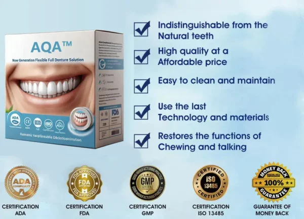 AQA™-New Generation Flexible Full Denture Solution
