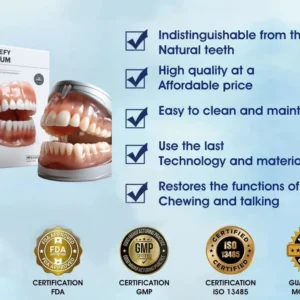 INSIDEEFY™ --🦷Advanced Customized Full Denture Set🦷 {Developed by Harvard University}