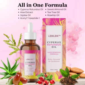 ✨LBMLBM™ Cyperus Rotundus Oil:🎁 The Ultimate Natural Solution for Smooth, Healthy Skin