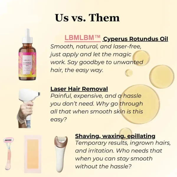 ✨LBMLBM™ Cyperus Rotundus Oil:🎁 The Ultimate Natural Solution for Smooth, Healthy Skin