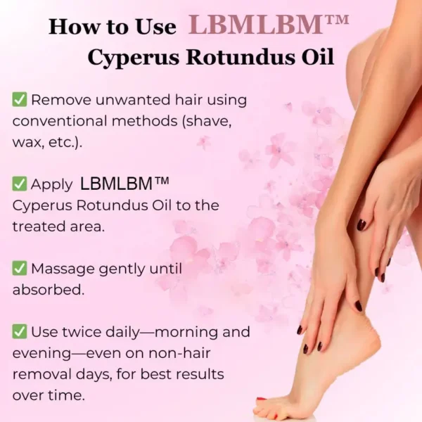 ✨LBMLBM™ Cyperus Rotundus Oil:🎁 The Ultimate Natural Solution for Smooth, Healthy Skin