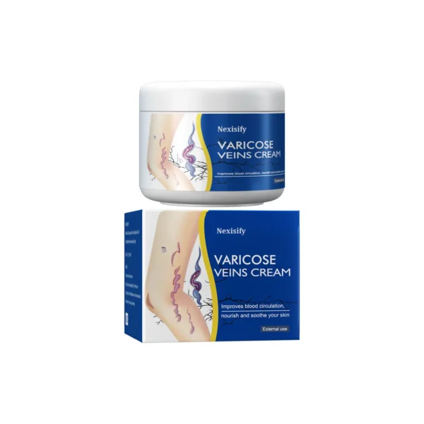 Leg Relief Varicose Veins Cream 50g – Natural Body Care Lotion to Soothe Pain, Reduce Swelling, Improve Circulation & Support Healthy, Comfortable Skin