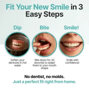 Medazy™ Custom-Fit Full Functional Dentures