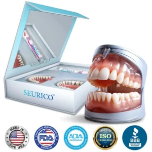✅Official Store | Seurico™ Silicone Full Denture Set - Recommended by the American Dental Association (ADA)