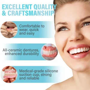 ✅Official Store | Seurico™ Silicone Full Denture Set - Recommended by the American Dental Association (ADA)