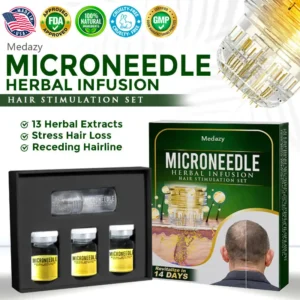 Medazy® Microneedle Herbal Infusion Hair Stimulation Set