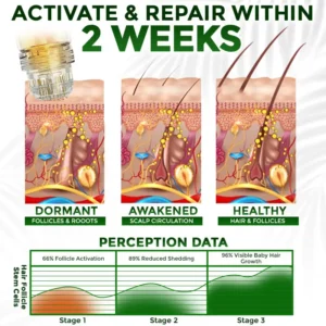 Medazy® Microneedle Herbal Infusion Hair Stimulation Set