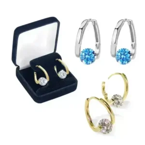 💎 Boucles d’oreilles magnétiques Zenathly™ Lymphvity au germanium