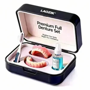 🔥 LAOZIKTM Custom-Fit Functional Dentures — Made in the USA, Up to 70% OFF for a More Confident Smile!