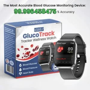 Acezozla® SmartGluco Tracker Wellness Watch – Non-Invasive Glucose Monitoring Smartwatch